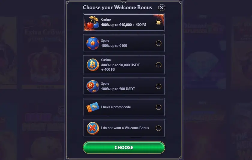 Lolajack Casino Register